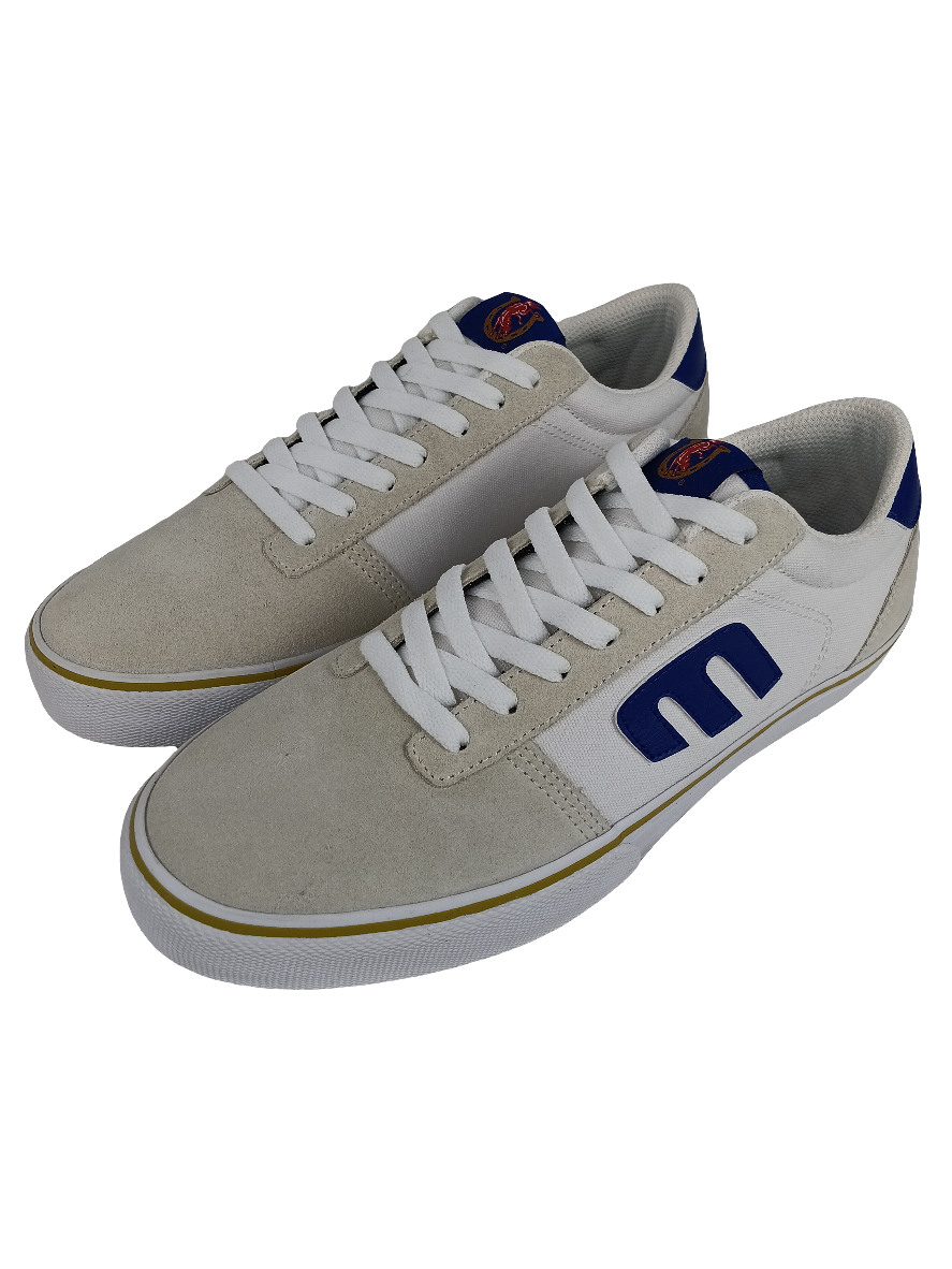 Etnies Cali Vulc x Colt 45 White Navy Gold Size 9 Shoes