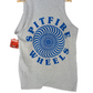 Spitfire Wheels The End Spiral Blue Gray Mens Size Large Tank Top