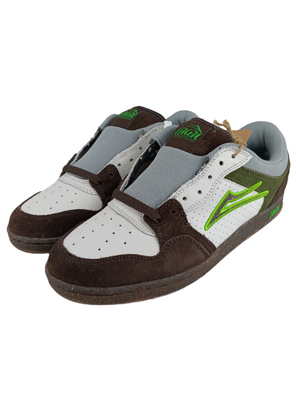 Lakai Koston-One Recycled Eric Koston Chocolate Suede Recycled Leather Size 10 Shoes