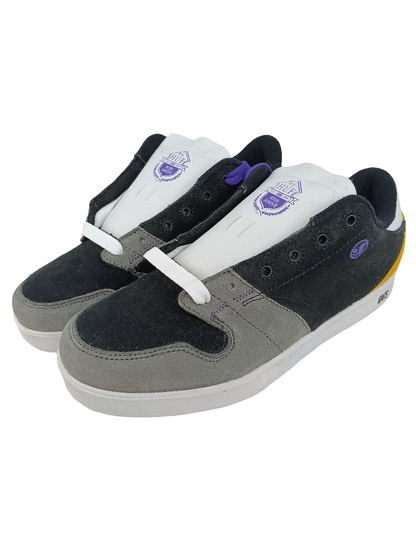 DVS Huf 5 Low O.I. Amfessional Yellow Grey Suede Size 8.5 Shoes