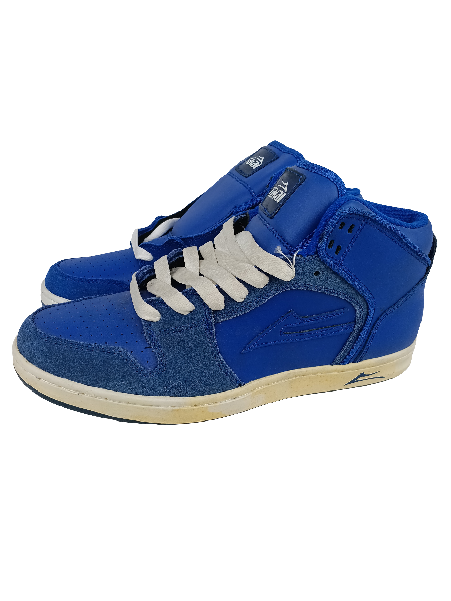 Lakai Telford High Royal Leather Size 9.5 Shoes