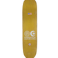 Foundation Team Logo Neon Green Black White Size 8 Skateboard Deck
