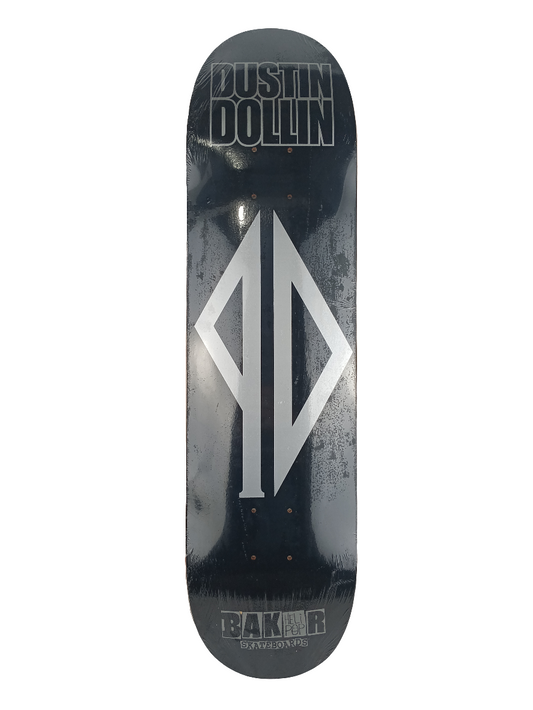 Baker Dustin Dollin Piss Drunx PD Black Silver 8.0" Deck