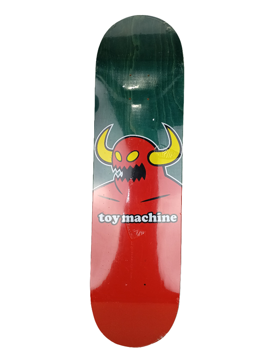 Toy Machine Devil Blank Blue Red Size 8.125 Skateboard Deck