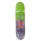 Deathwish Death Spray Cross Split Fade Woodgrain Green Purple Orange Size 8.4 Skateboard Deck