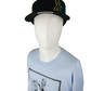 Krux X New Era Kaveman Black Tye Dye US Mens Size 7 3/8 58.7 CM Vintage NOS Fitted Hat
