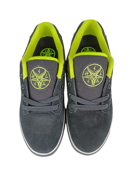 Fallen Slash Brian Hansen X Deathwish Black Black Lime Size 10.5 Shoes