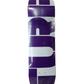 Turf Skateboards Block Letters Large Purple White Size 8.38" Vintage NOS Deck