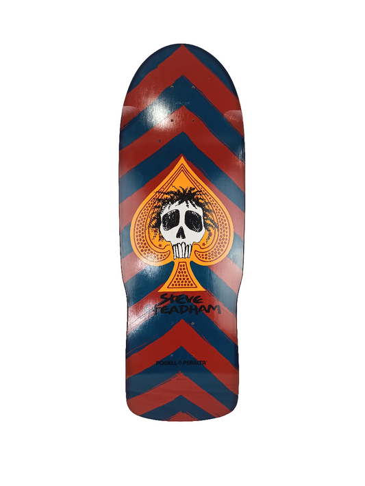 Powell Peralta Steve Steadham Spade Blue Red Orange Size 10" Vintage NOS Reissue 2017