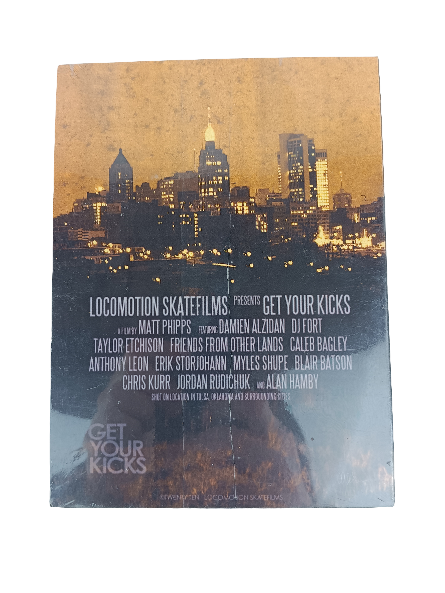 Locomotion Skate Films Get your Kicks A Film By Matt Phipps Sealed DVD Video