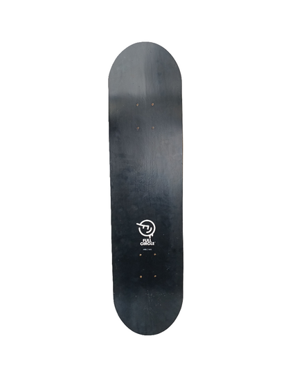 Full Circle EA Skate. 4 Graphic Red White Yellow Size 8.0" Vintage NOS Deck