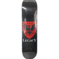 Legacy Team Bird Black White Red Size 7.625" Vintage NOS Deck
