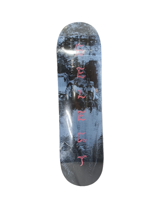 Select Statues Graphic Black Grey Pink Size 8.3 Skateboard Deck