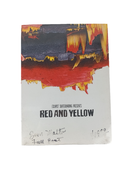 Escapist Skateboarding Presents Red And Yellow Sealed DVD Video