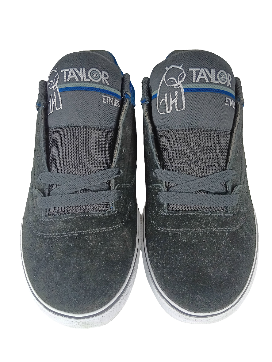 Etnies Mikey Taylor Black Blue White US Mens Size 9.5 Shoes