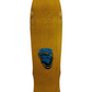 Santa Cruz Clause Grabke Melting Clock Woodgrain Brown Yellow Blue 9.38" Vintage NOS Deck