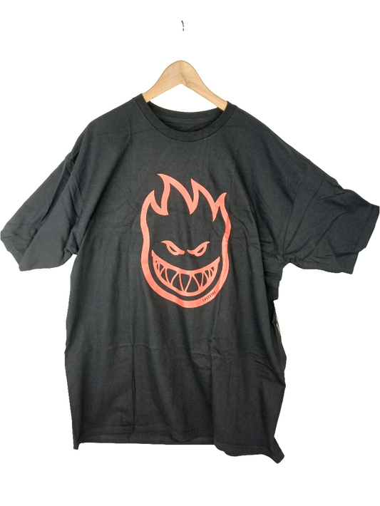 Spitfire Bighead Black Red Size XL S/s Shirt