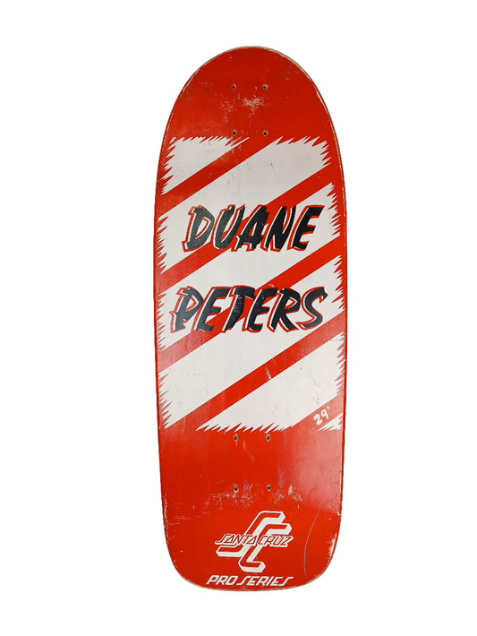 Santa Cruz Pro Series Duane Peters 2 Original 1984 29" Mini Size 10.3" Vintage NOS Deck