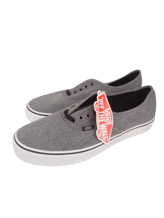 Vans Authentic Grindle Grey True White Mens size 9.5 Shoes