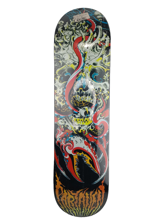 Creature Partanen Metal Powerply Black Multi Color Size 8 Skateboard Deck