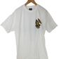 Santa Cruz Jason Jessee Pray For Me Guadalupe White Gold Black Mens Size Large S/s Shirt