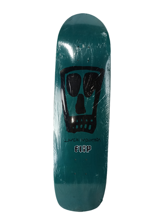 Flip Lance Mountain Vato Skull Blue Black 9.25" Vintage NOS Deck