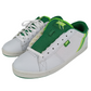 DVS Jason Dill Dill 4 White Green Leather Us Mens Size 10.5 Shoes