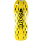 Bullet The Bullet OG Graphic Yellow/Black 10.25" Vintage NOS Shaped Skateboard Deck