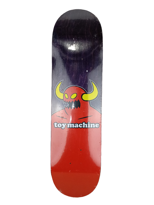 Toy Machine devil Blank Purple Red Size 8.125 Skateboard Deck