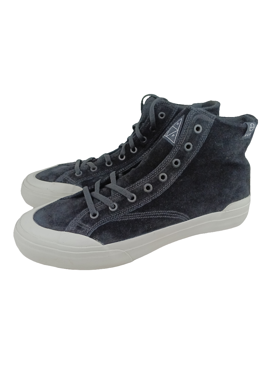 Huf Classic Hi Black Bone VC43031 Size 8.5 Shoes