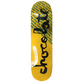 Chocolate Stevie Perez Blank Yellow Black Blue Raised Slick Font Size 8.375 Skateboard Deck
