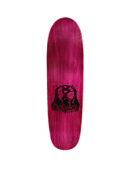 Blood Wizard Wizard Staff Black Red White Size 9.25 Vintage NOS Shaped Deck