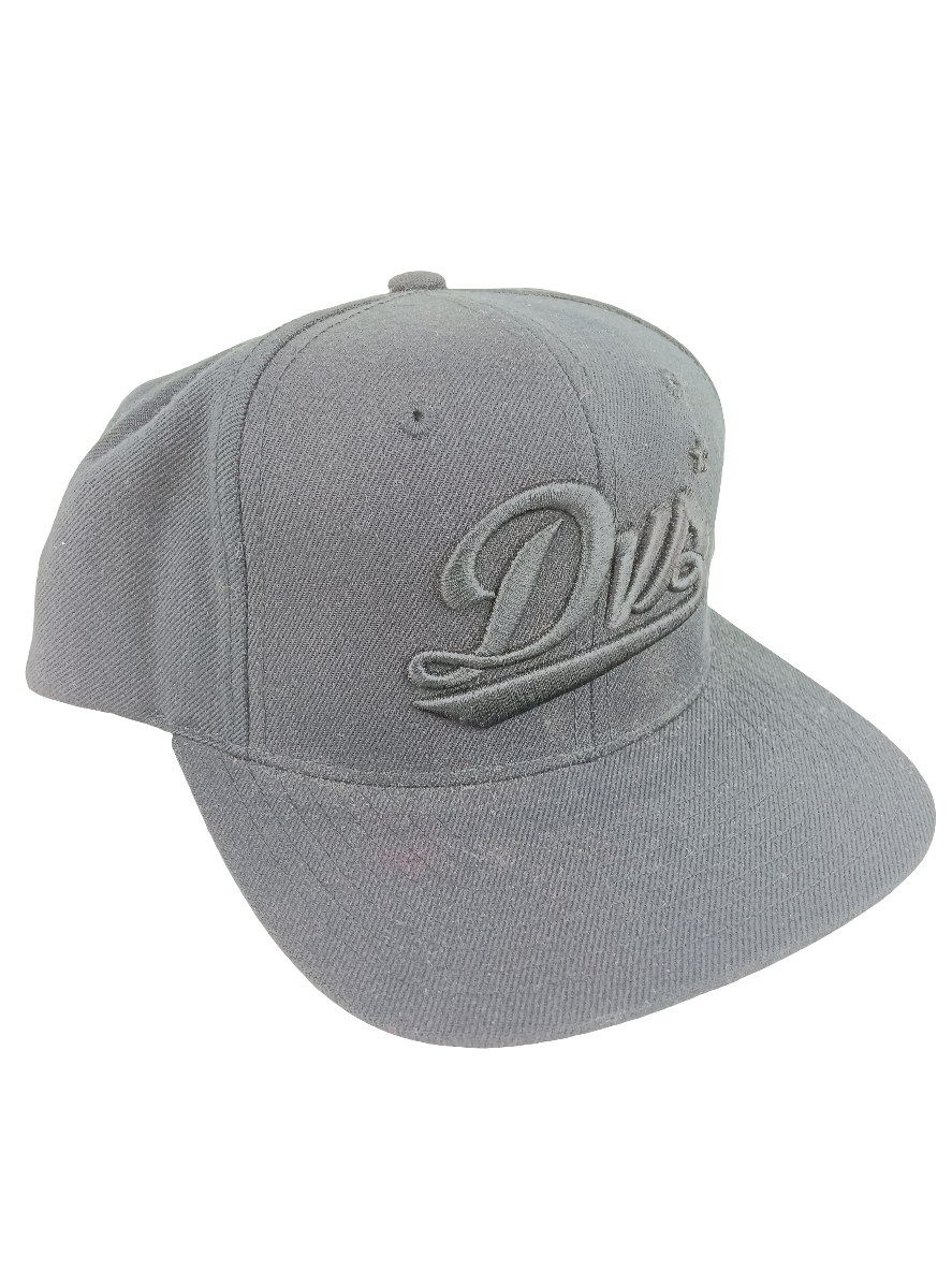 Dvs Footwear Dvs Star Black Black Vintage Snapback Hat