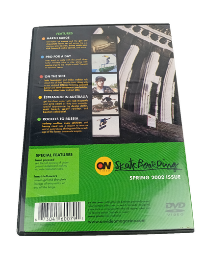 On Skateboarding Spring 2002 Issue Sealed DVD Video