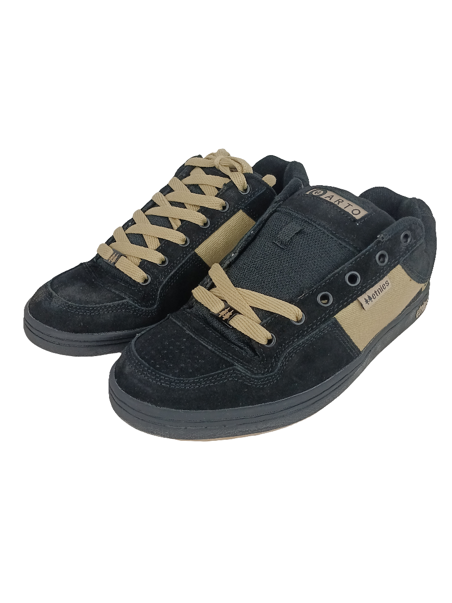 Etnies Arto Saari Black Tan Size 10 Shoes