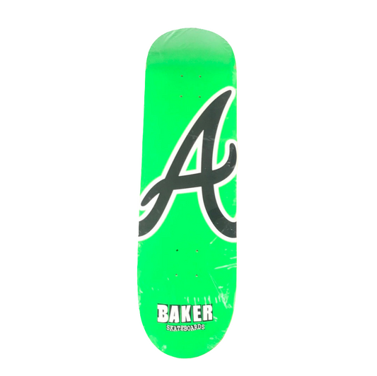 Baker Andrew Reynolds 'A' Green 8.38 Skateboard Deck