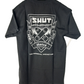 Shut New York Banner Black White Size M S/s Shirt