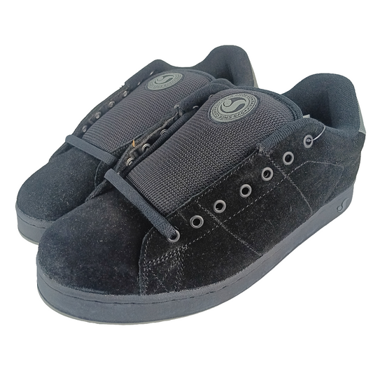 DVS Revival BT Black Suede Size 9 Shoes
