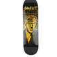 Slave Flat Head Graphic Yellow Black Size 8.25 Skateboard Deck