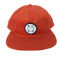 WKND Orange White Black Flat Bill Snapback Hat