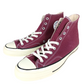 Converse Chuck 70 Hi Dark Burgundy/Black/Egret 162051C US Mens Size 10.0 Shoes