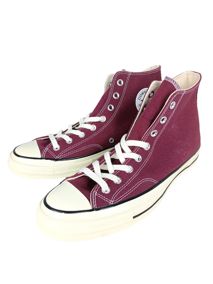 Converse Chuck 70 Hi Dark Burgundy/Black/Egret 162051C US Mens Size 10.0 Shoes