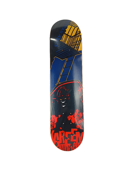 City Stars Kareem Campbell Fire Escape Black Blue Red Vintage NOS Deck