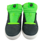 DVS Zered Neon Black Green Oiled Leather Size 10 Shoes