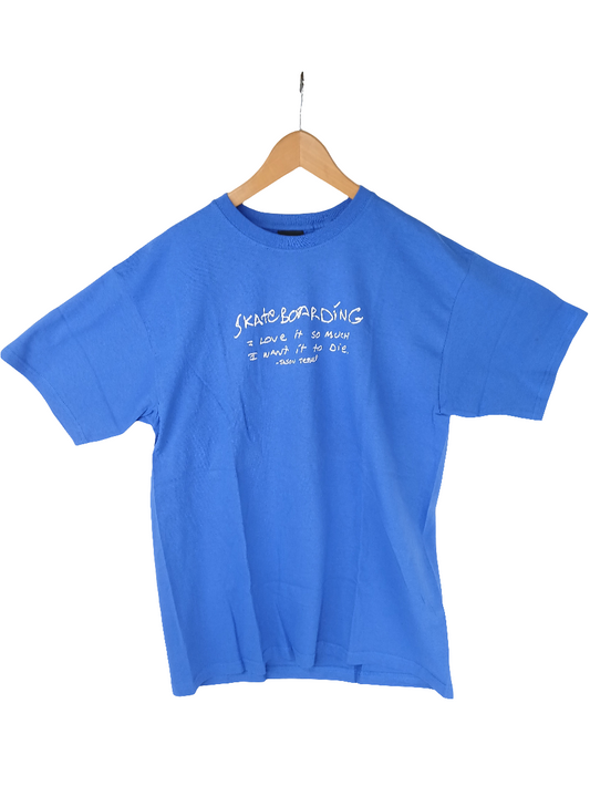 Slap Magazine Love Skateboarding Jason Jessee Size L S/s Vintage Shirt