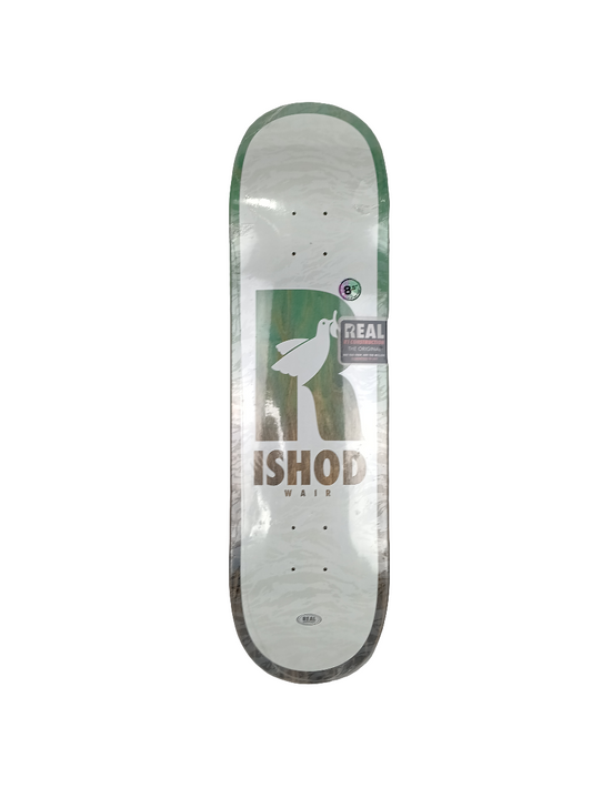 Real Ishod Wair Dove Graphic White Blank Size 8.5 Skateboard Deck