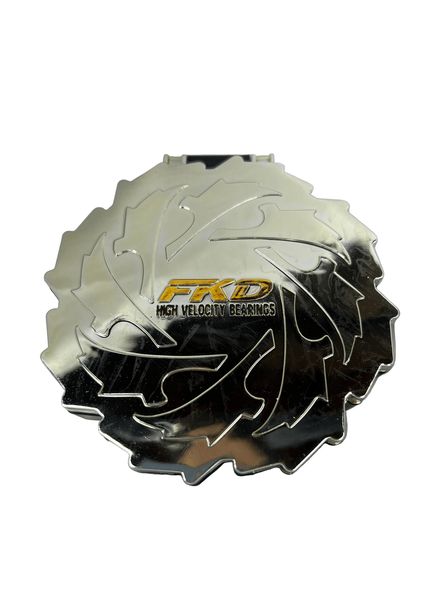 FKD Bearings Abec 7 With Vintage Sawblade Container And Bearing Lube