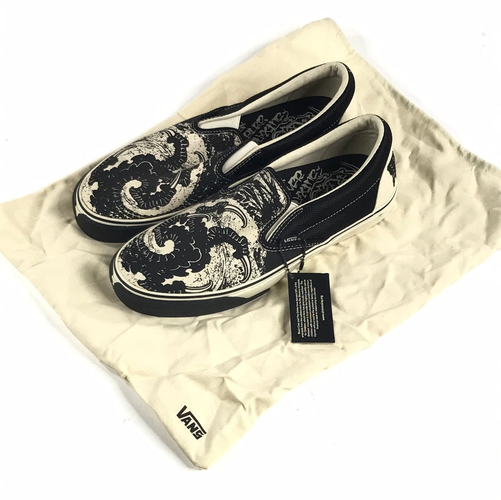 Vans Syndicate RARE Grime Black Claw slip ons size 10 369 pairs total. That main image 3