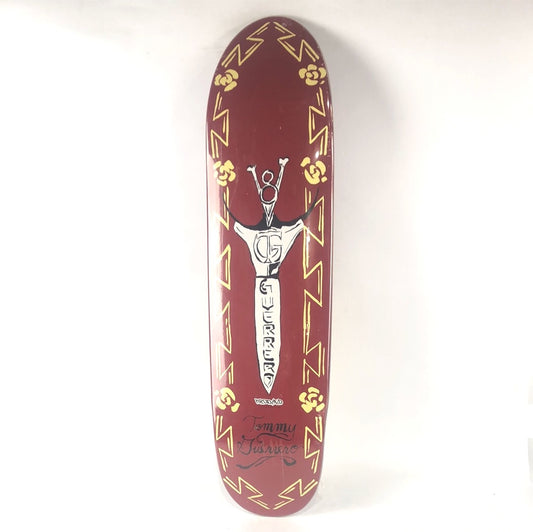 Krooked Tommy Guerrero Guest Model Limited Edition Red/Tan 8'' Skateboard Deck (05-22-03)