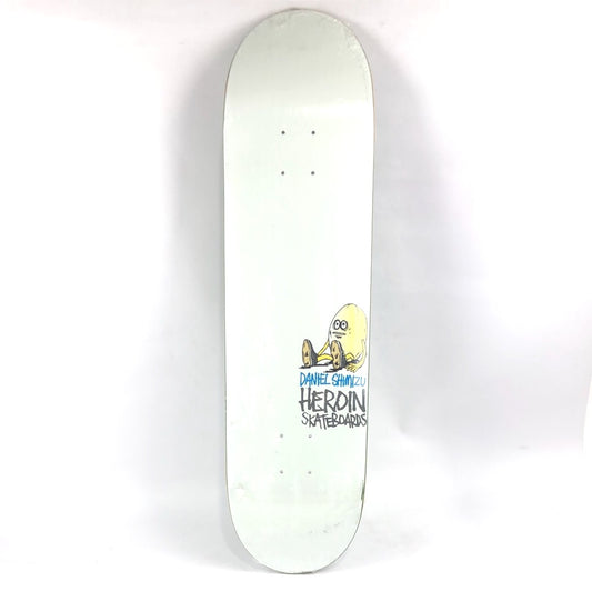 Heroin Daniel Shimizu Egg White 8.25" B-19 Skateboard Deck